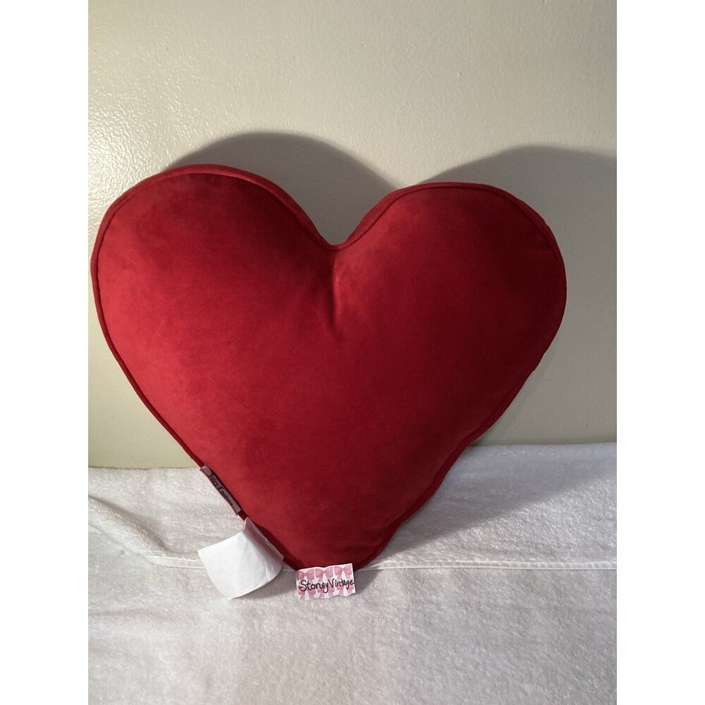 Juicy Couture Decorative Pillow Pink Heart 20” X 18” Candy Cane Valentines Xmas - Picture 12 of 16